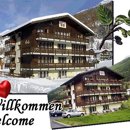 Haus Erle Apartment Saas-Grund Exterior foto