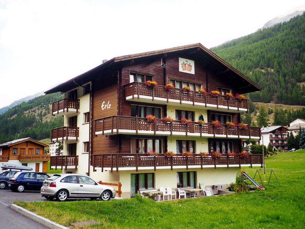 Haus Erle Apartment Saas-Grund Exterior foto