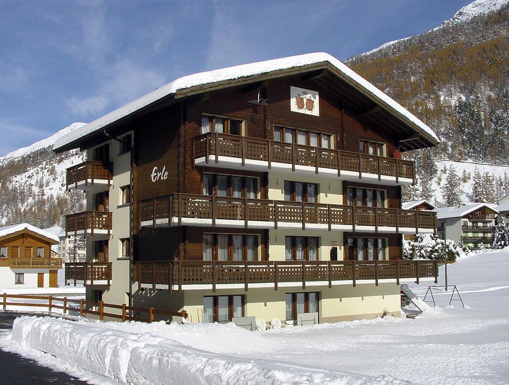 Haus Erle Apartment Saas-Grund Exterior foto